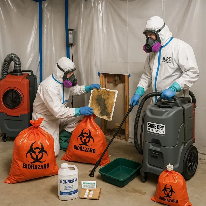 Contaminated Water Handling Protocols process in Chambers County, TX
