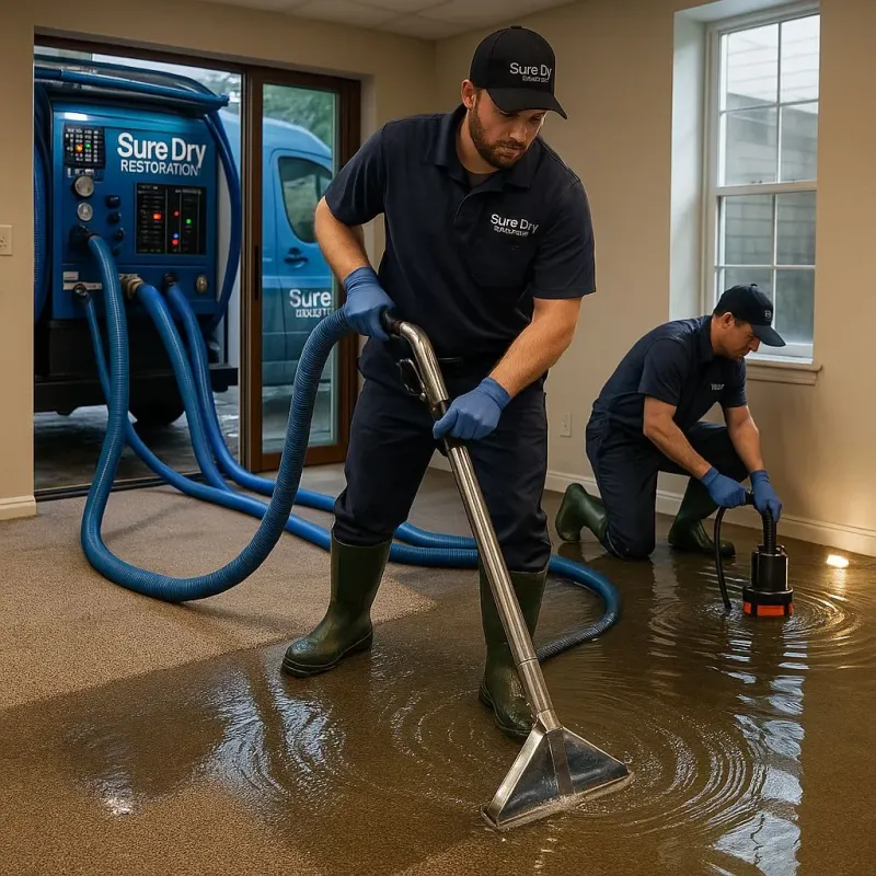 Water Extraction and Removal process in Chambers County, TX